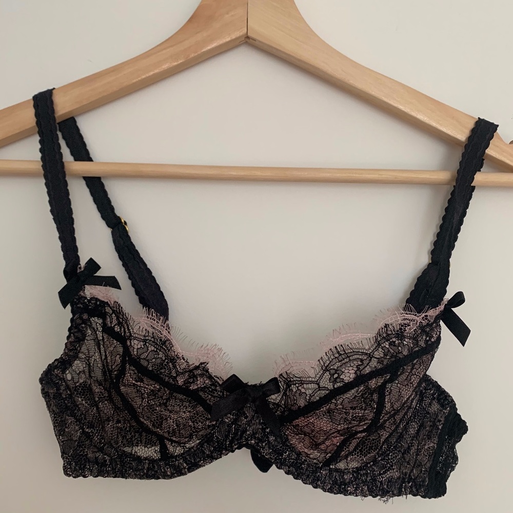 Agent Provocateur balconette lace bra 32B XS